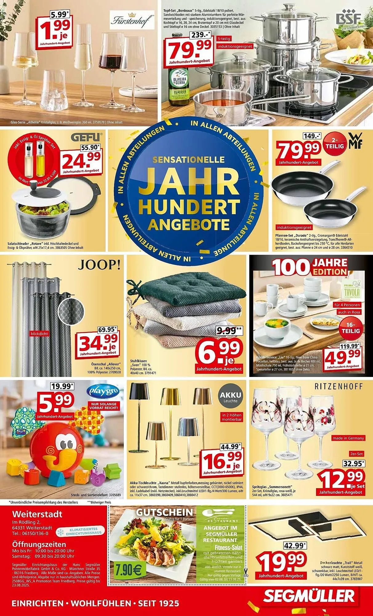 Segmüller Prospekt von 2. August bis 23. August 2025 - Prospekt seite 8