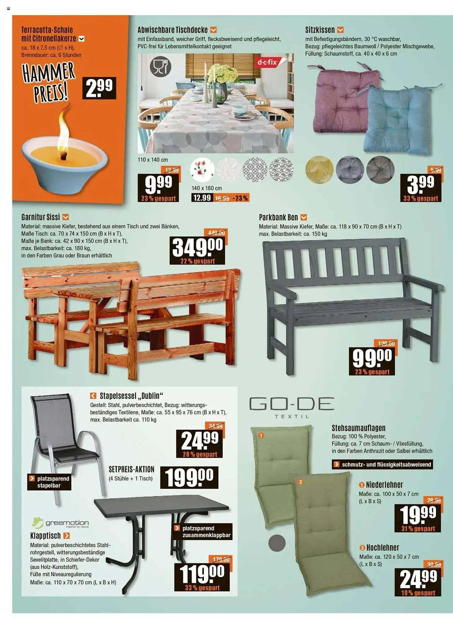 V Baumarkt Prospekt von 20. Juni bis 25. Juni 2025 - Prospekt seite 4