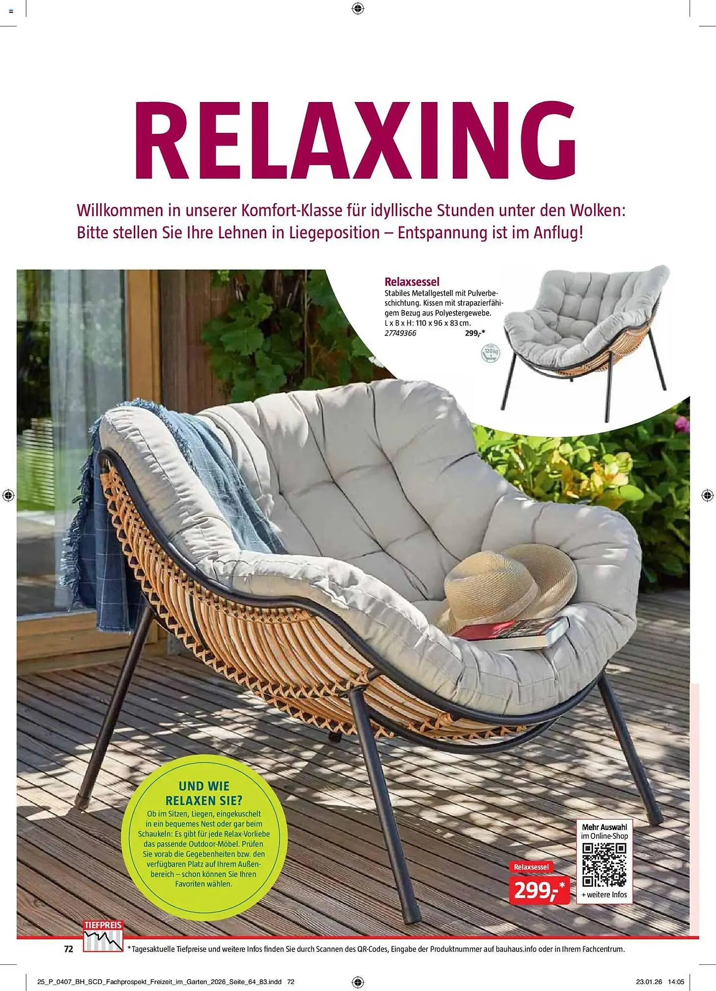 Bauhaus Prospekt von 2. März bis 30. Juni 2026 - Prospekt seite 72