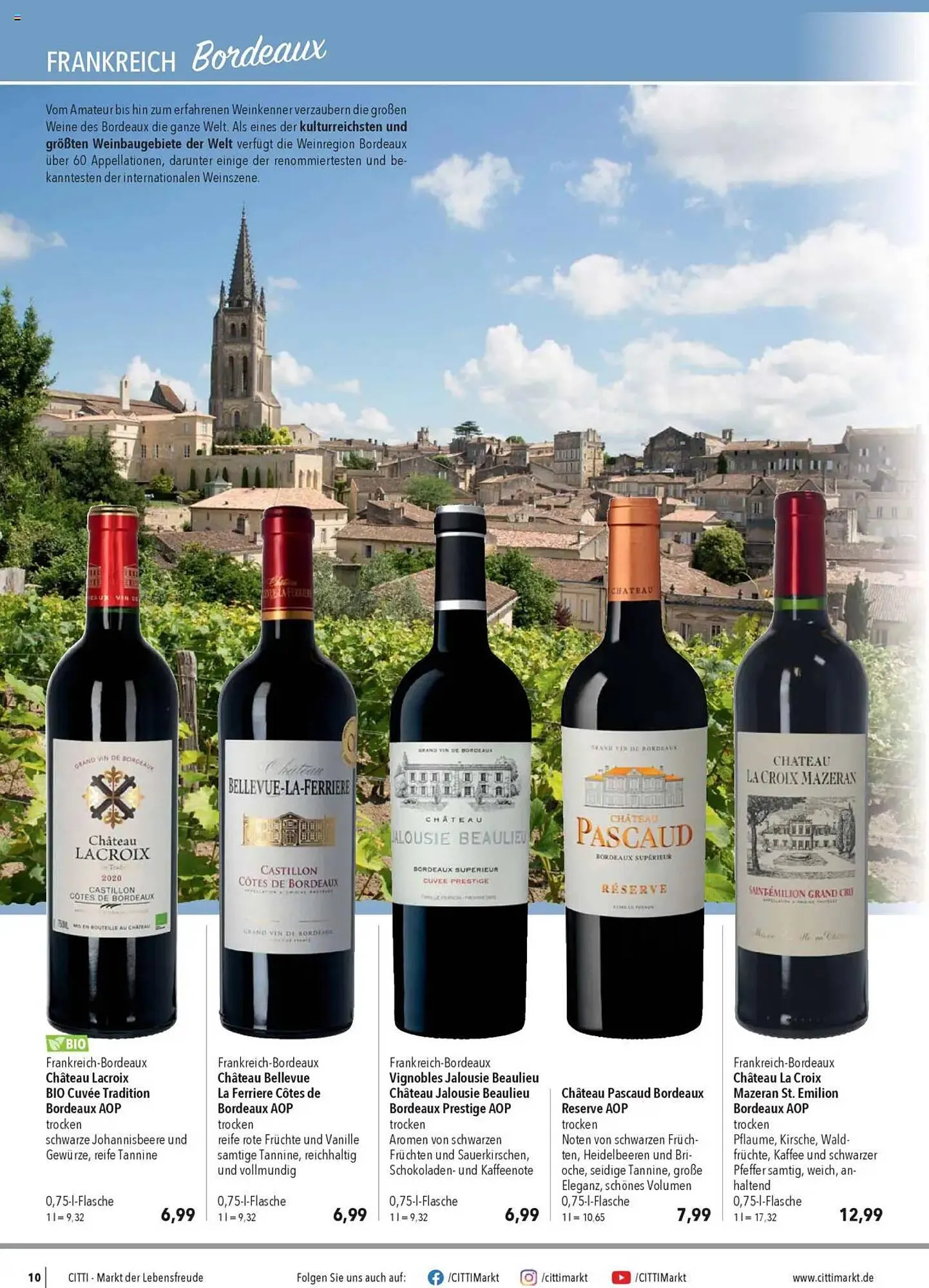 CITTI Markt Prospekt von 2. April bis 22. April 2025 - Prospekt seite 10