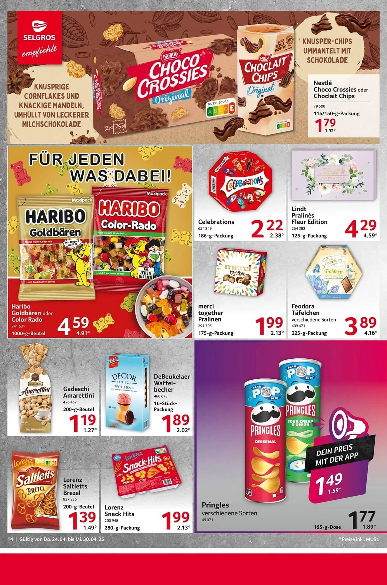 Selgros Prospekt von 24. April bis 30. April 2025 - Prospekt seite 14