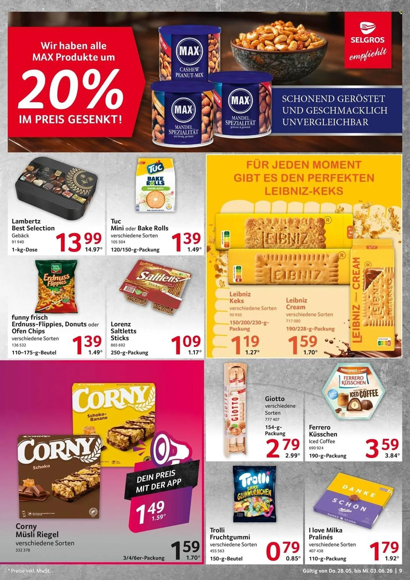 Selgros Prospekt von 28. Mai bis 3. Juni 2026 - Prospekt seite 9