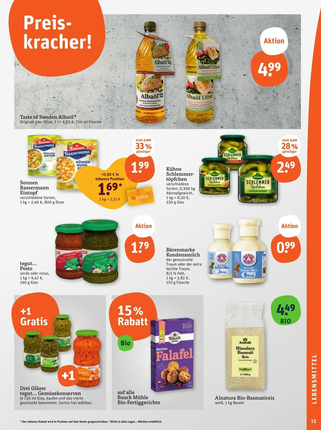 Tegut Aktueller Prospekt von 28. Juli bis 3. August 2025 - Prospekt seite 17