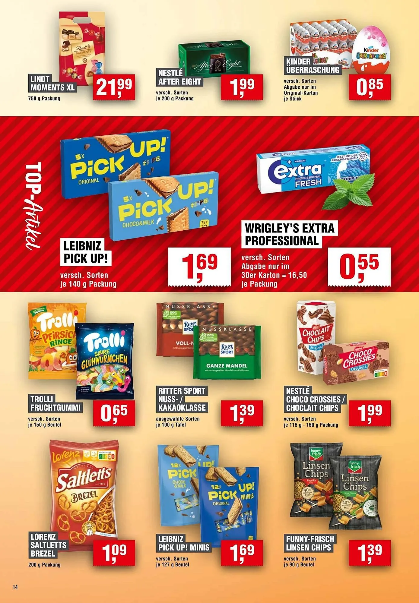 Handelshof Prospekt von 27. März bis 3. April 2025 - Prospekt seite 14