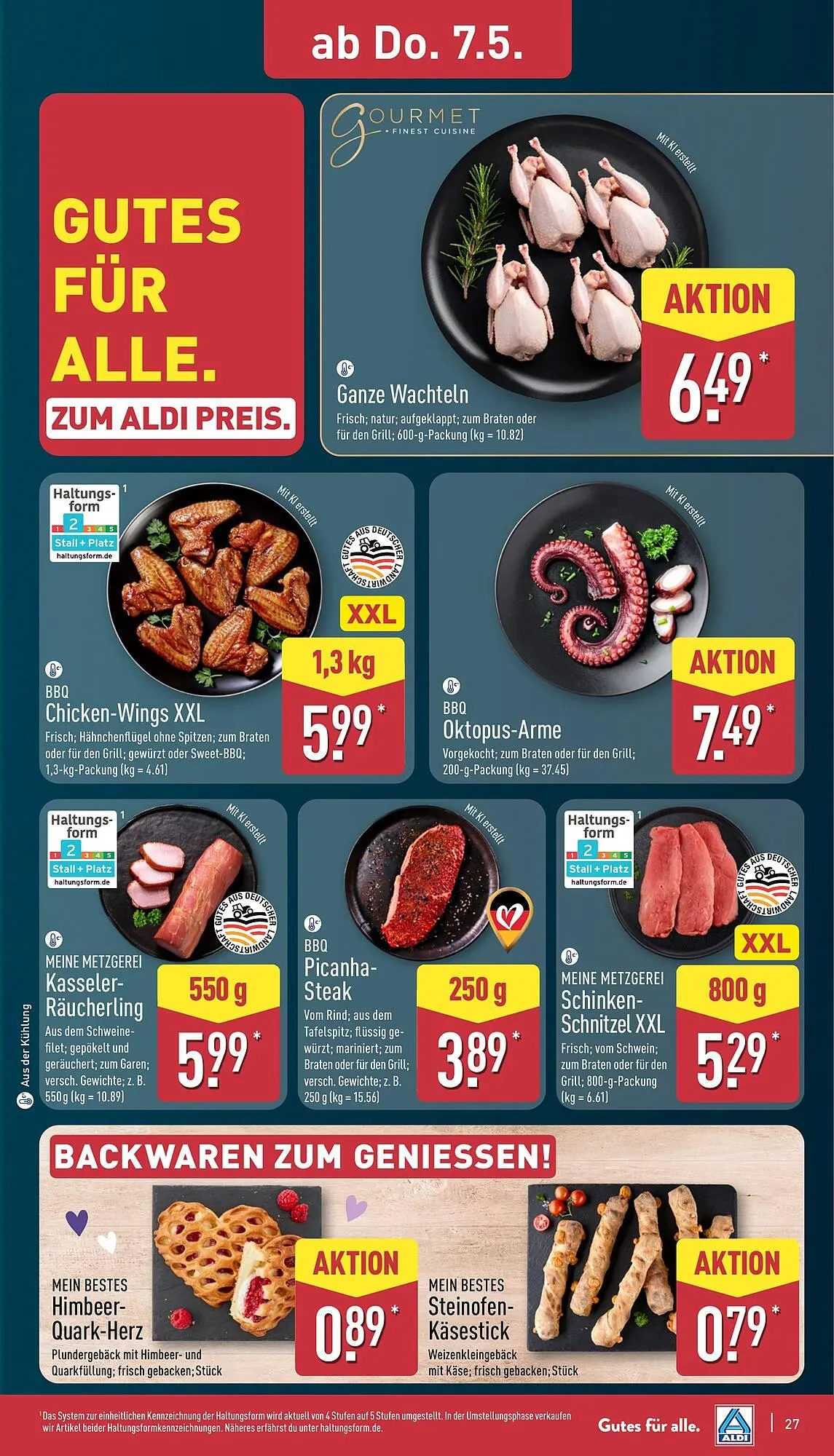 Aldi Nord Prospekt von 4. Mai bis 9. Mai 2026 - Prospekt seite 27
