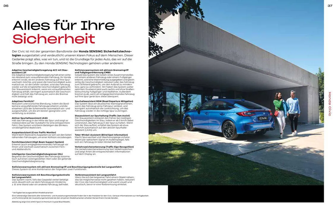 Honda CIVIC BROSCHÜRE von 11. April bis 11. April 2025 - Prospekt seite 19