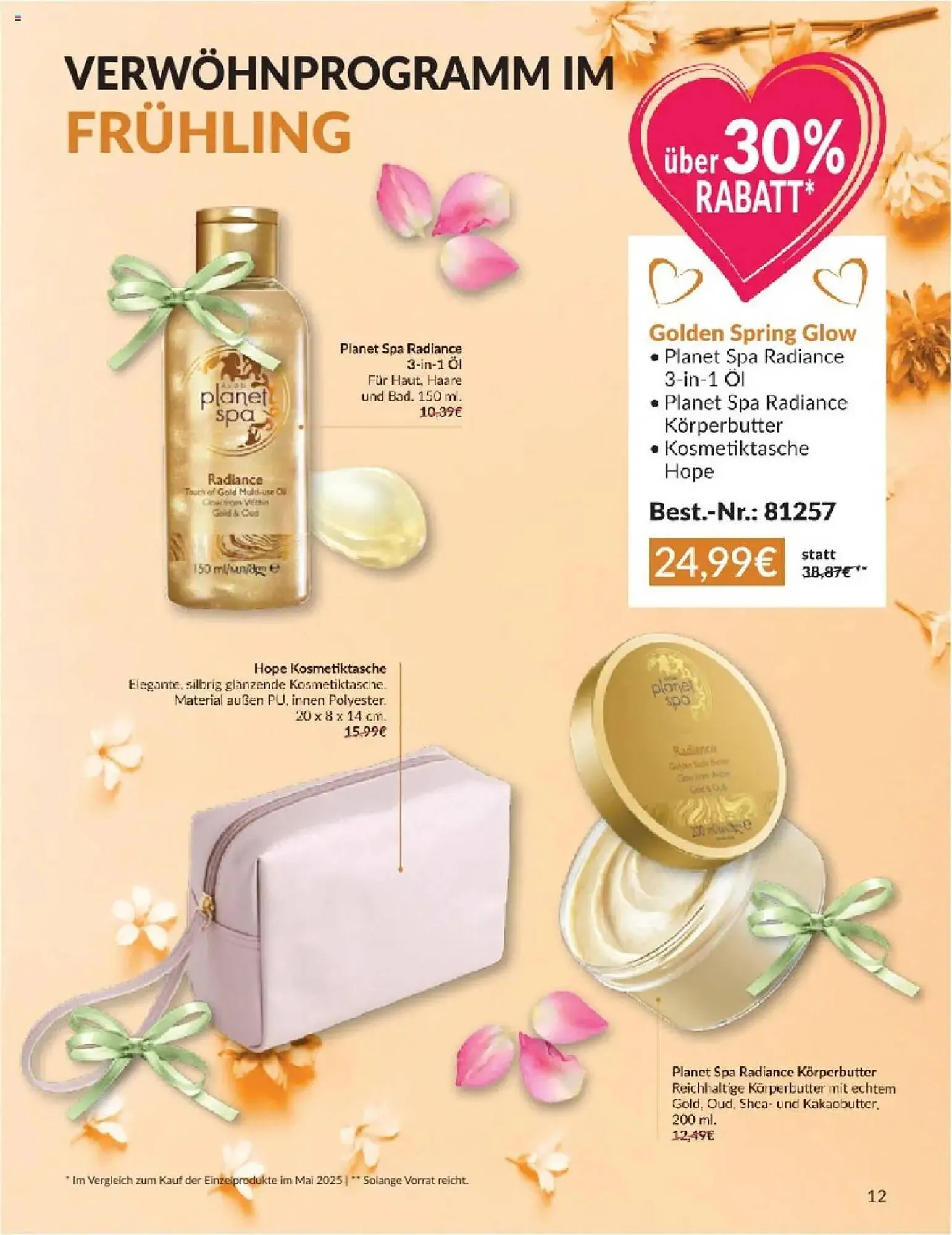 Avon Prospekt von 1. Mai bis 5. Mai 2025 - Prospekt seite 13