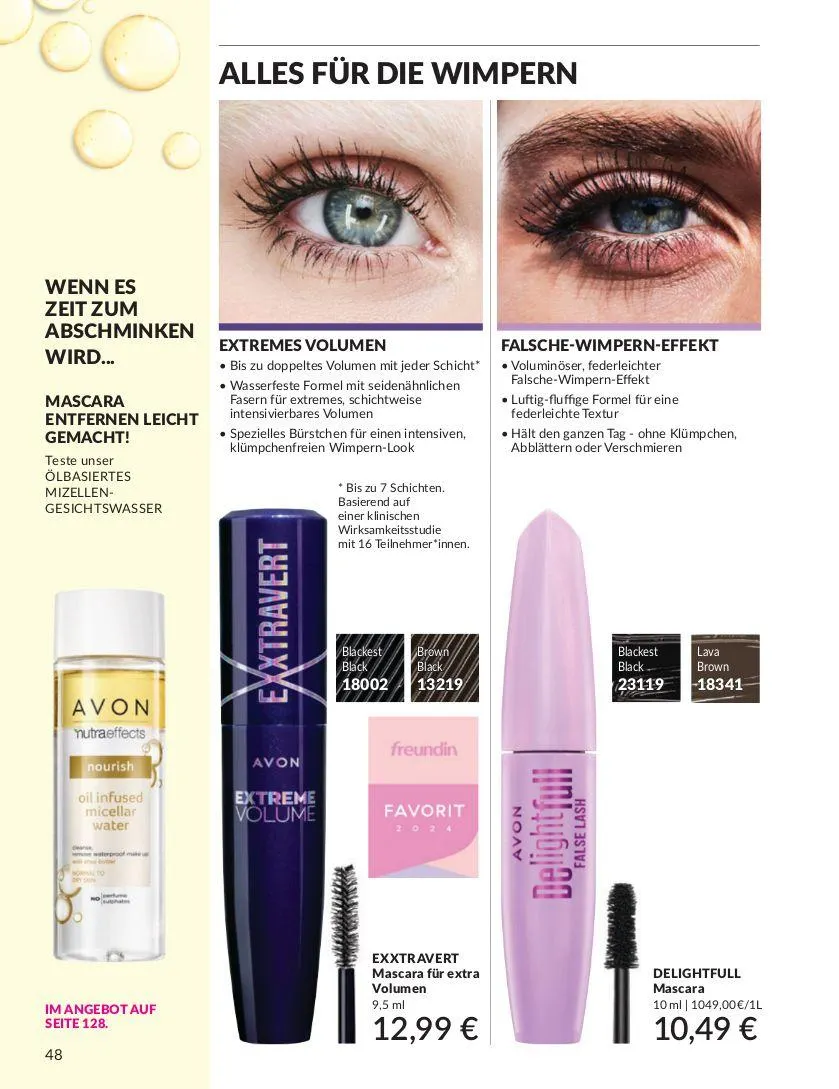 Avon Aktueller Prospekt von 9. Juli bis 23. Juli 2025 - Prospekt seite 48