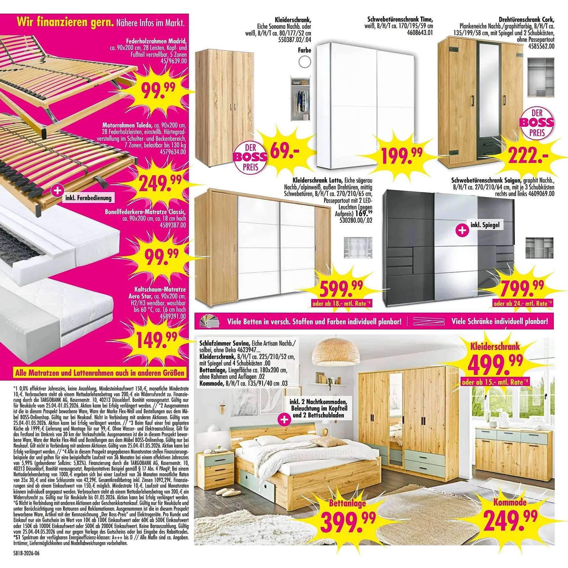 Möbel Boss Prospekt von 25. April bis 1. Mai 2026 - Prospekt seite 6