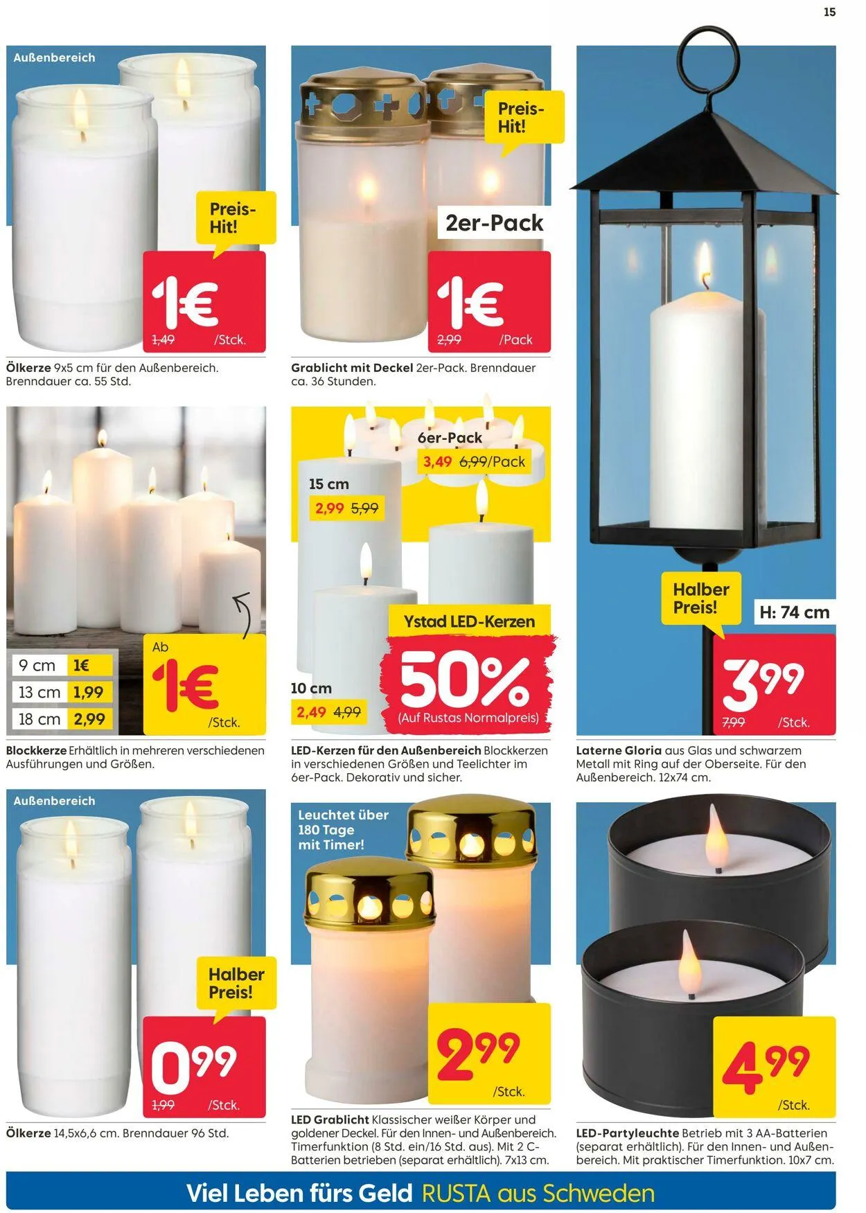 Rusta von 20. Oktober bis 3. November 2025 - Prospekt seite 15