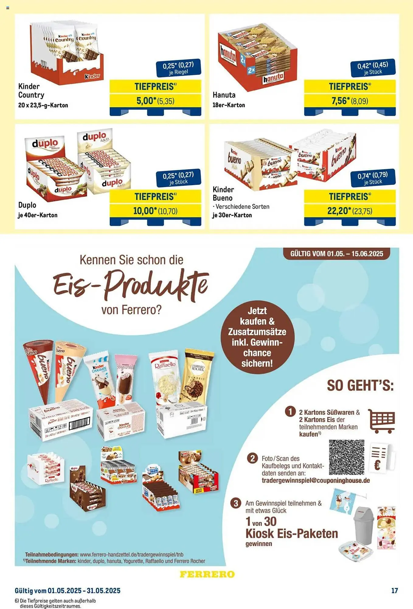 METRO Prospekt von 1. Mai bis 31. Mai 2025 - Prospekt seite 17