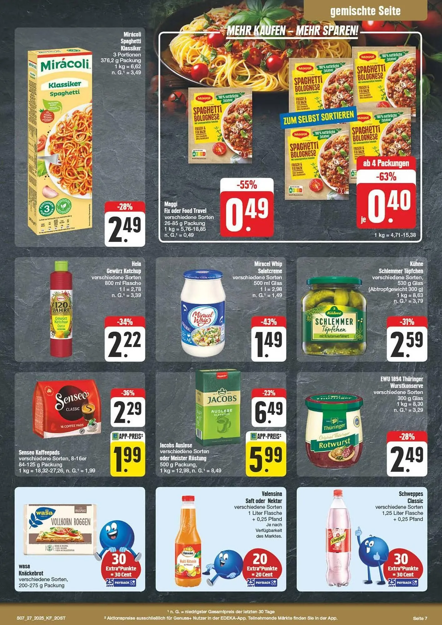 nah & gut Prospekt von 28. Juni bis 5. Juli 2025 - Prospekt seite 7