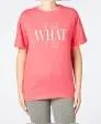 T-Shirt mit Schriftzug