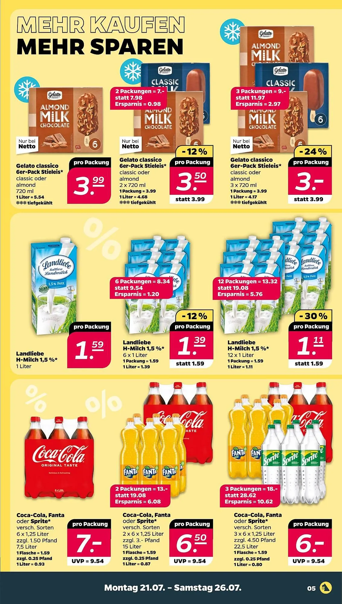 NETTO Prospekt von 21. Juli bis 26. Juli 2025 - Prospekt seite 5