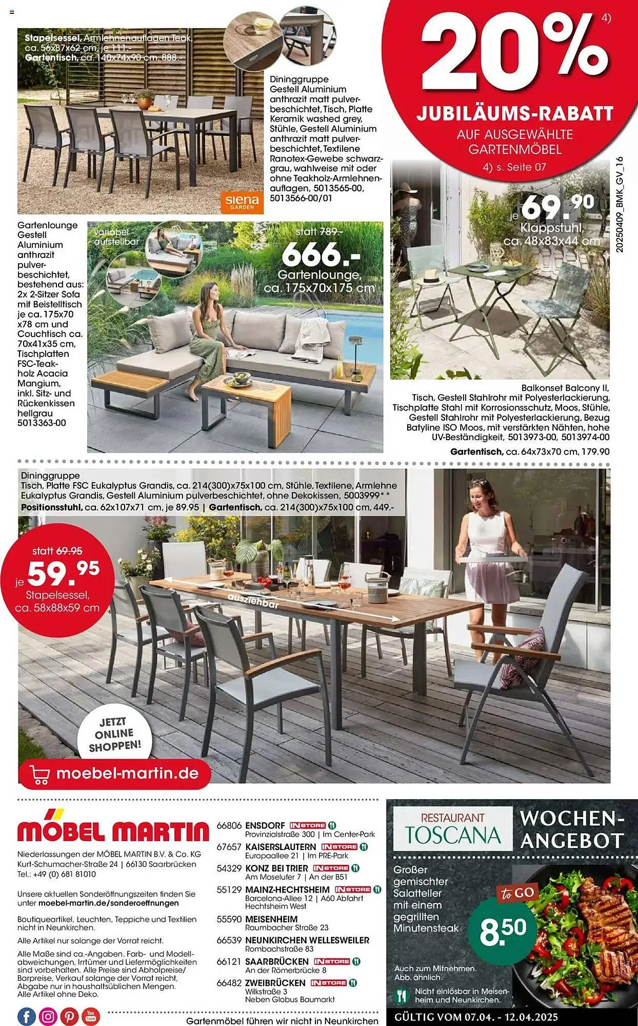 Möbel Martin Prospekt von 9. April bis 22. April 2025 - Prospekt seite 16
