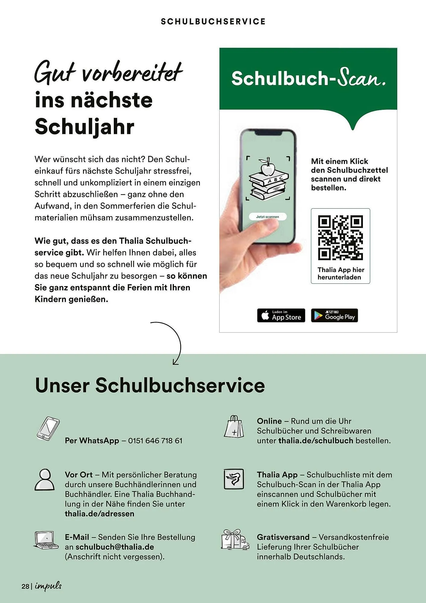 Thalia Prospekt von 7. April bis 19. April 2025 - Prospekt seite 28