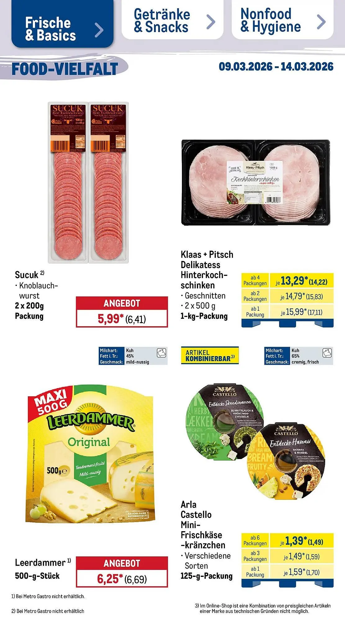METRO Prospekt von 8. März bis 14. März 2026 - Prospekt seite 14