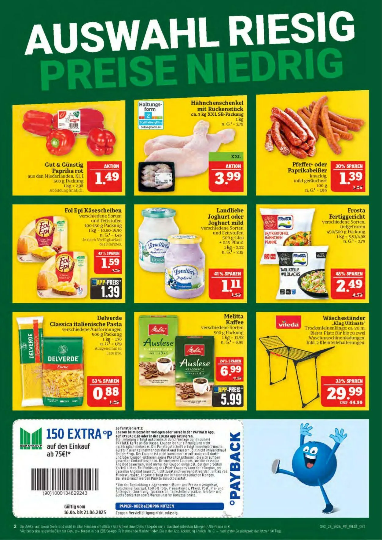 Marktkauf - Nürnberg-Thon Aktueller Prospekt von 16. Juni bis 21. Juni 2025 - Prospekt seite 2