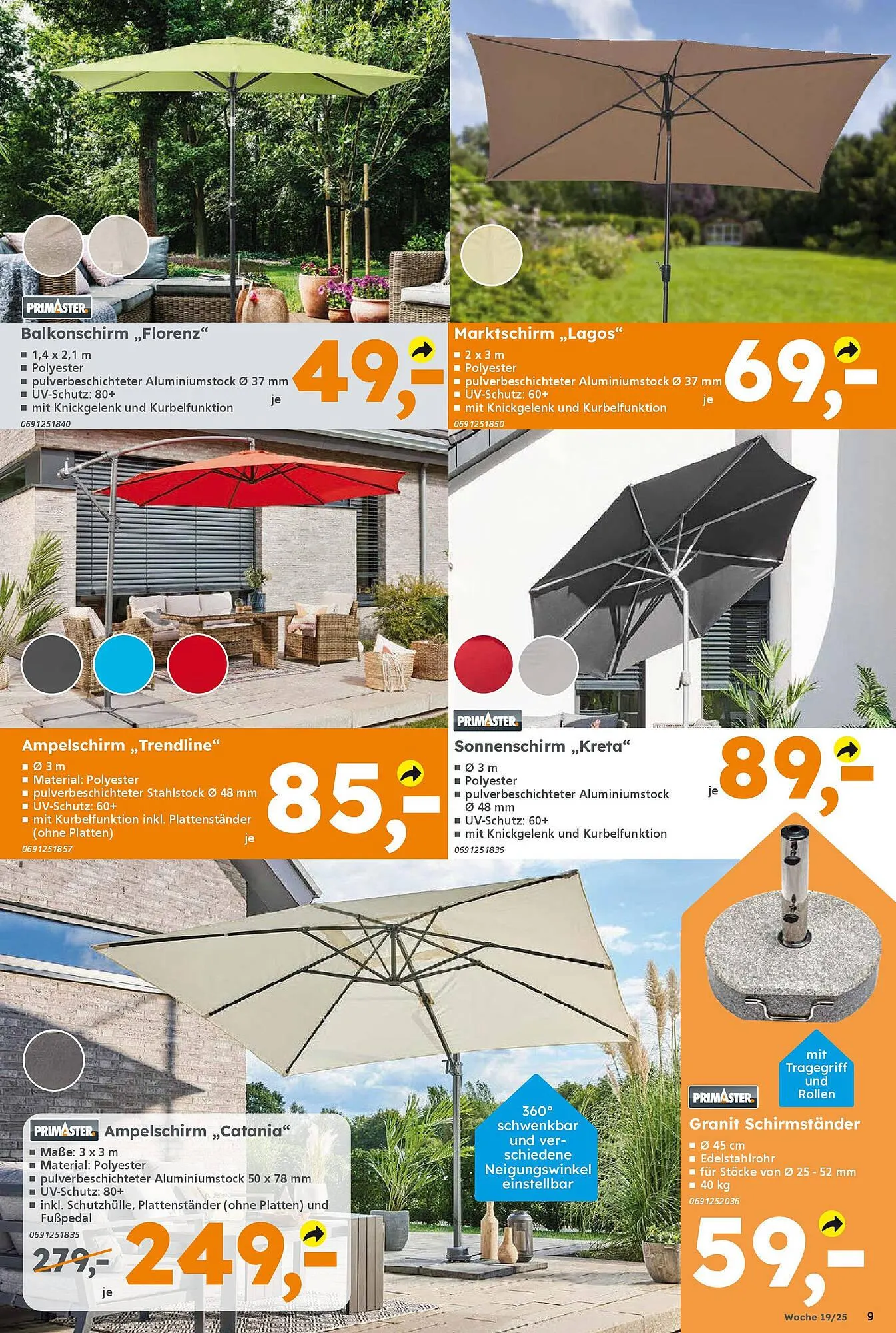 Globus Baumarkt Prospekt von 4. Mai bis 10. Mai 2025 - Prospekt seite 9