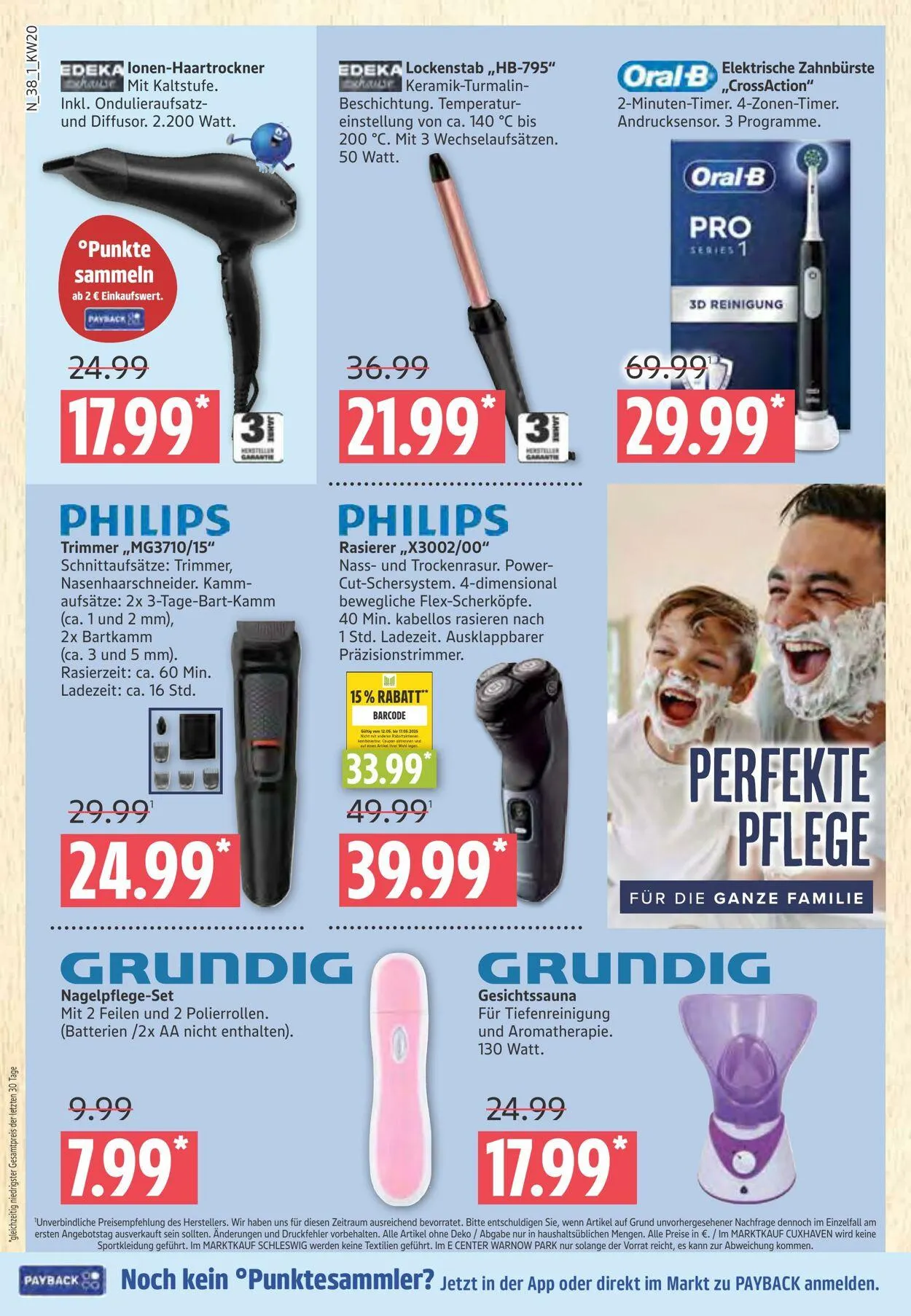 Marktkauf Aktueller Prospekt von 12. Mai bis 17. Mai 2025 - Prospekt seite 38