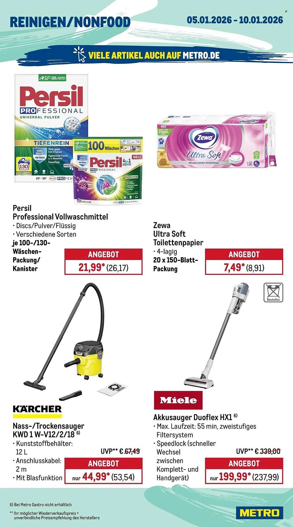 METRO Prospekt von 5. Januar bis 10. Januar 2026 - Prospekt seite 17