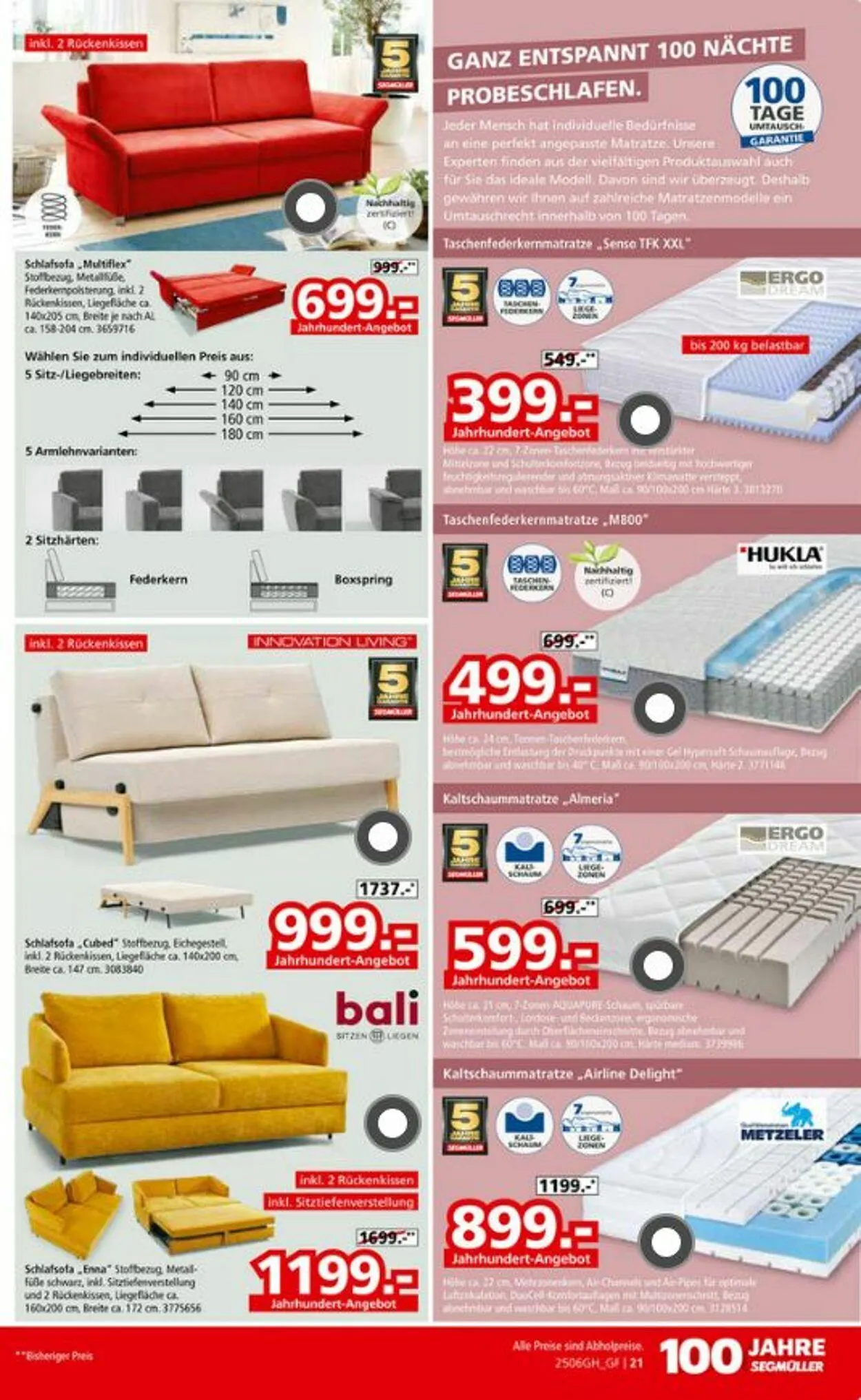 SEGMÜLLER von 7. Juni bis 28. Juni 2025 - Prospekt seite 33