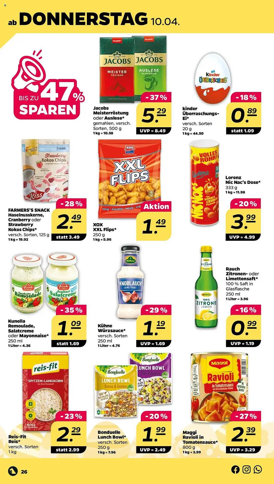 NETTO Prospekt von 7. April bis 12. April 2025 - Prospekt seite 26