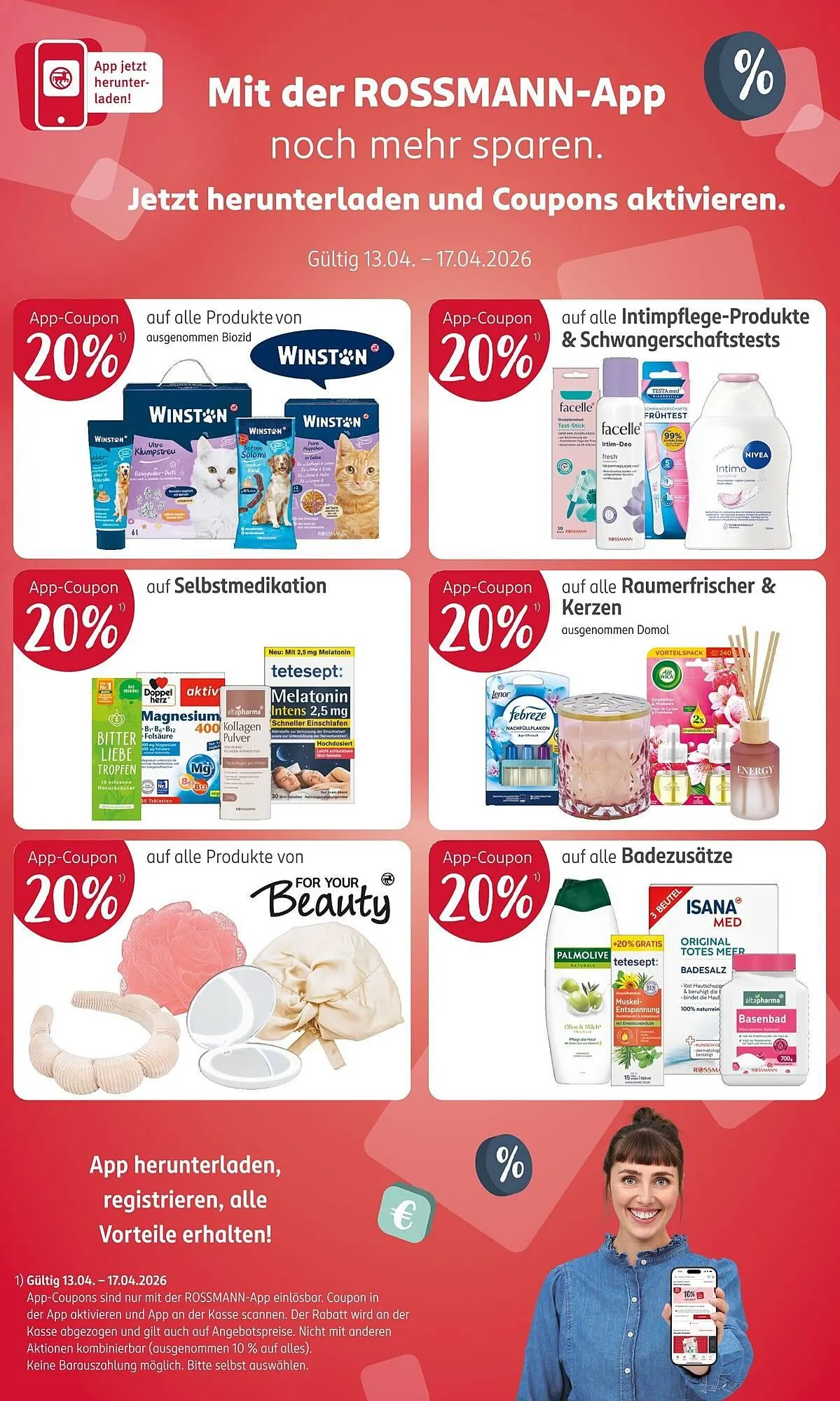 Rossmann Prospekt von 13. April bis 17. April 2026 - Prospekt seite 18