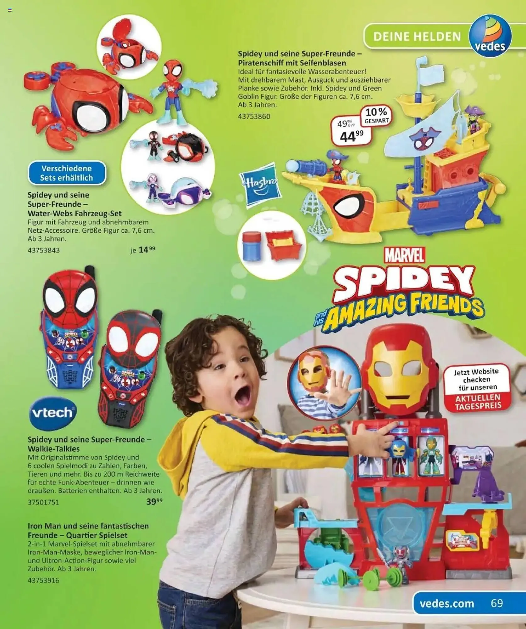 Vedes Prospekt von 29. September bis 6. Januar 2026 - Prospekt seite 69