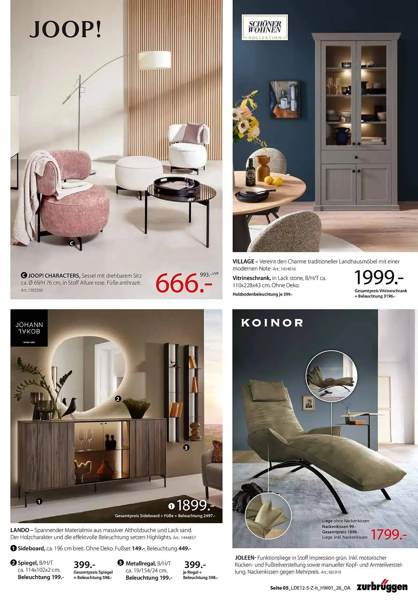 Zurbrüggen Prospekt von 18. Januar bis 14. Februar 2026 - Prospekt seite 9