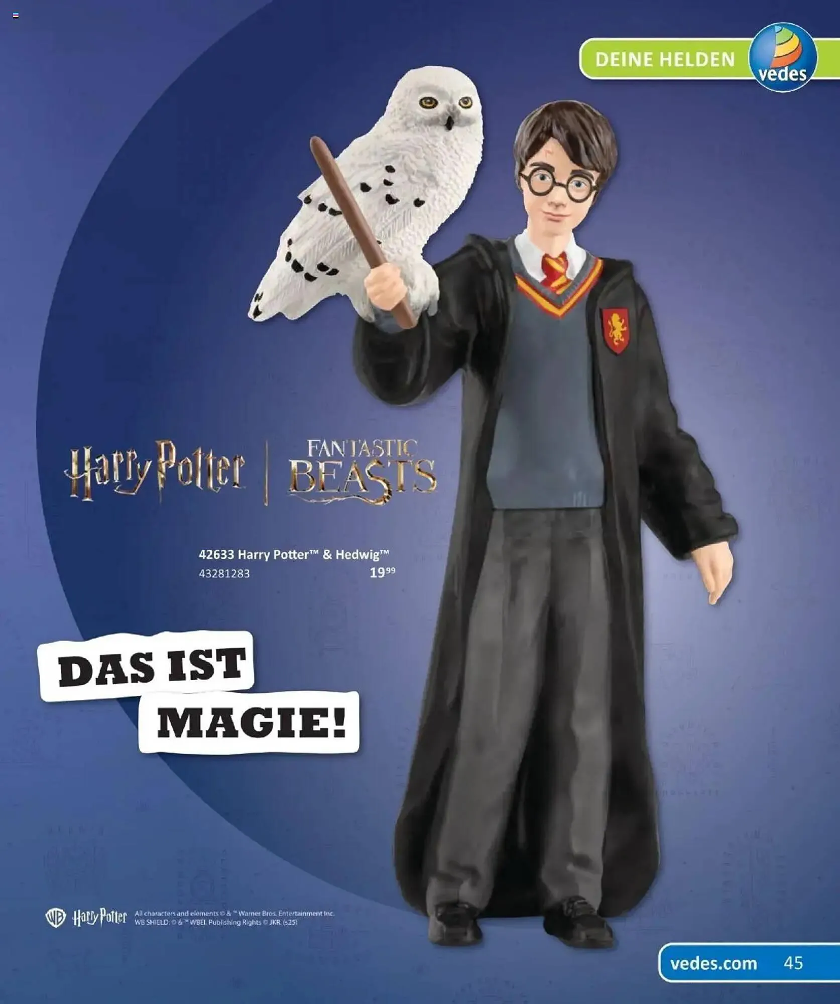 Vedes Prospekt von 29. September bis 6. Januar 2026 - Prospekt seite 45