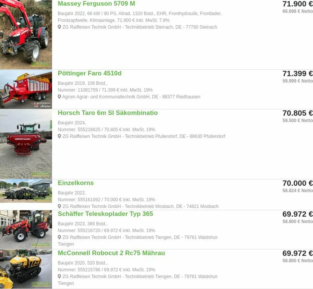 ZG Raiffeisen Aktueller Prospekt von 14. April bis 23. April 2025 - Prospekt seite 5