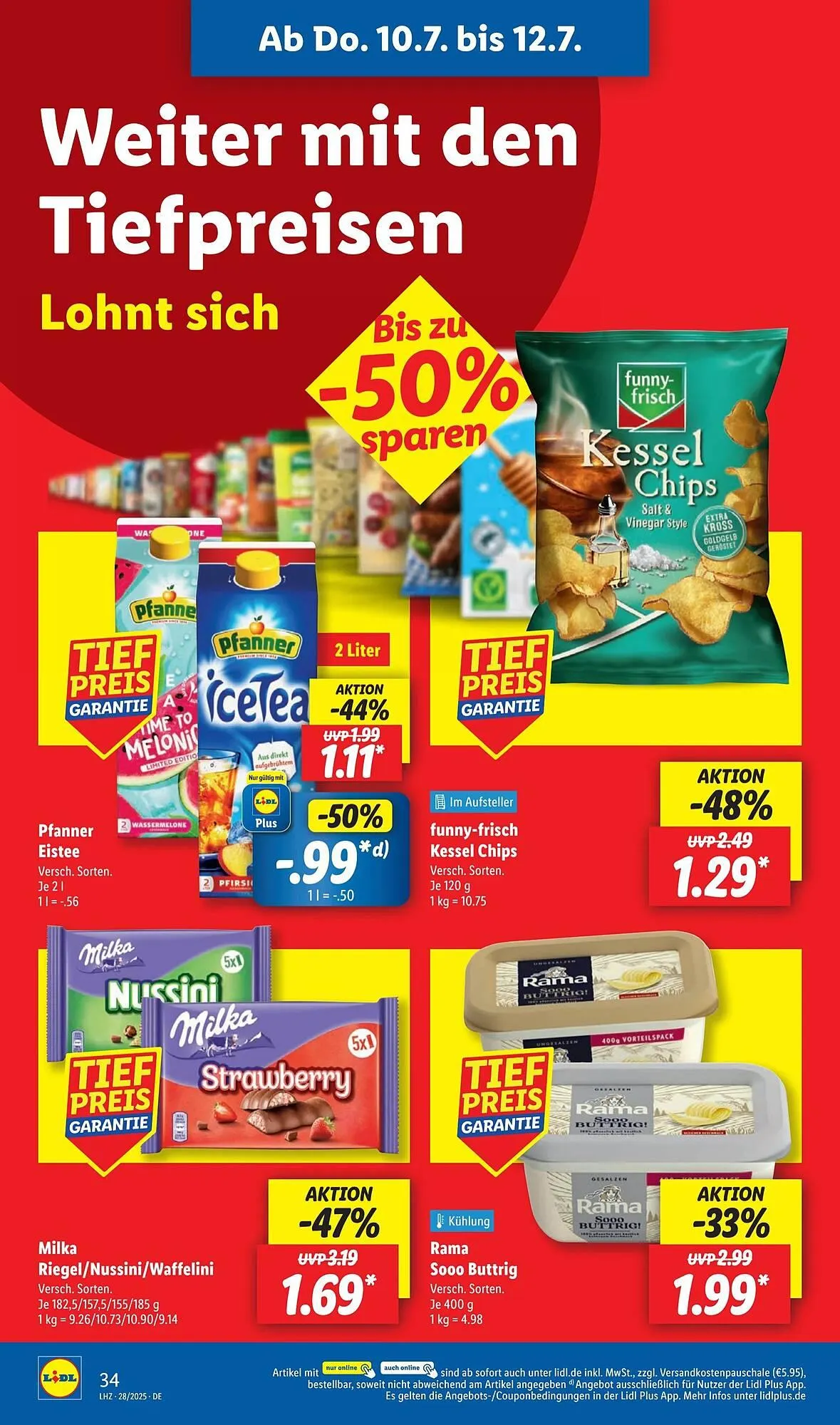Lidl Prospekt von 7. Juli bis 12. Juli 2025 - Prospekt seite 54