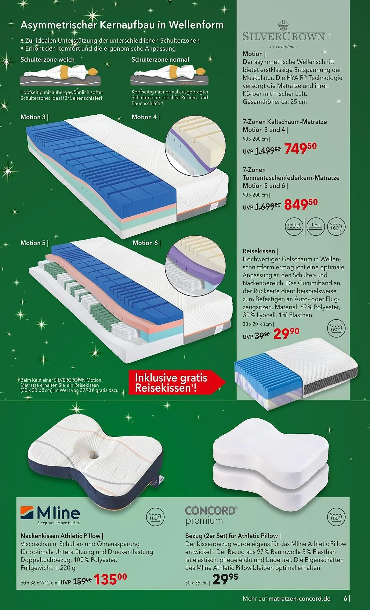 Matratzen Concord Prospekt von 26. November bis 26. Dezember 2025 - Prospekt seite 6