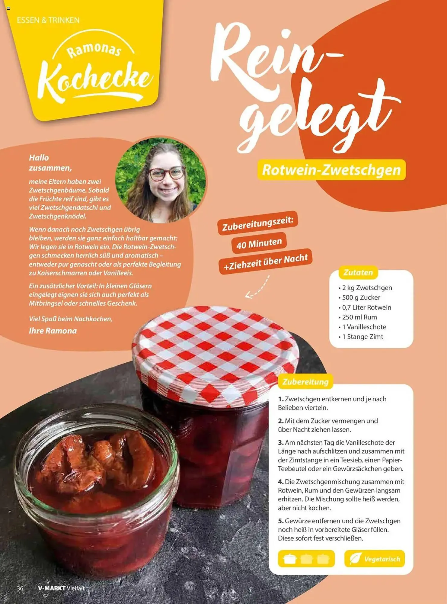 V Markt Prospekt von 1. Juli bis 31. August 2025 - Prospekt seite 36