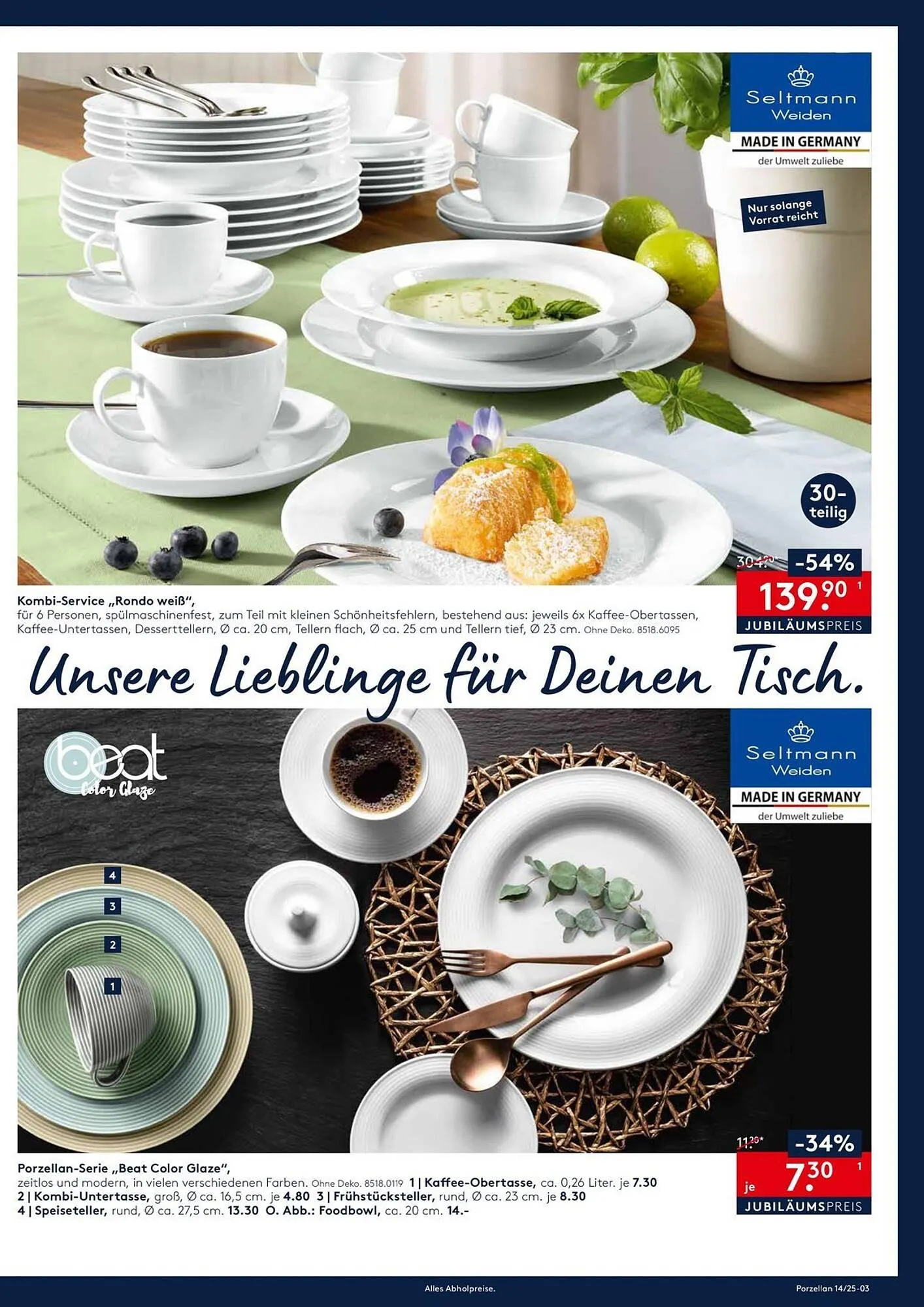 Möbel Rieger Prospekt von 23. April bis 29. April 2025 - Prospekt seite 3