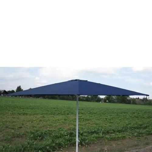 Marktschirm Sonnenschirm 300 cm blau Kurbel Gartenschirm Sonnenschutz