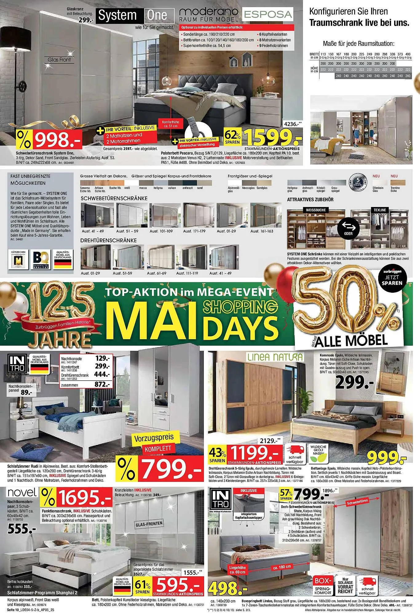 Zurbrüggen Prospekt von 25. April bis 10. Mai 2025 - Prospekt seite 10