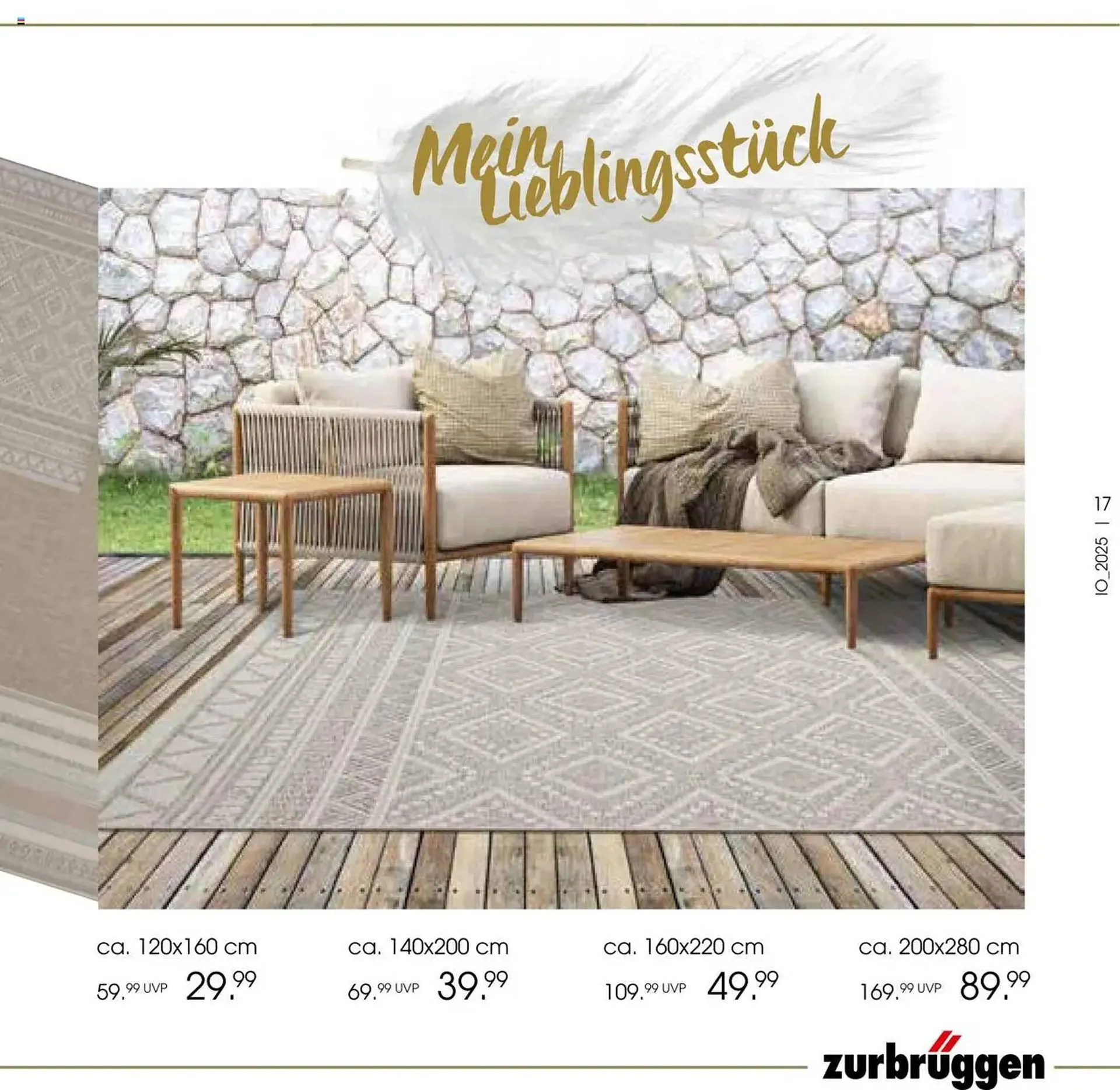 Zurbrüggen Prospekt von 11. April bis 26. April 2025 - Prospekt seite 17