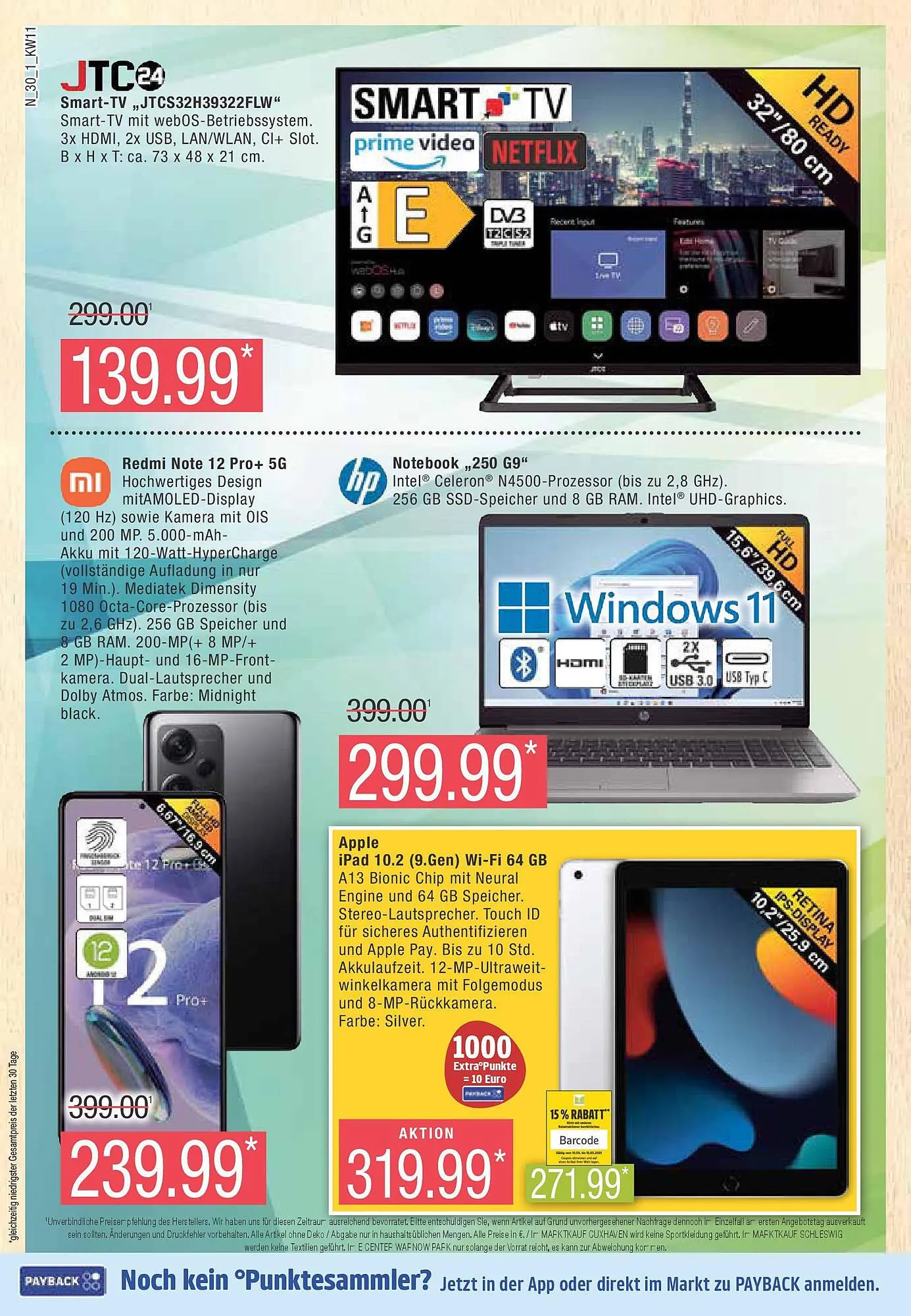 Marktkauf Prospekt von 9. März bis 15. März 2025 - Prospekt seite 30