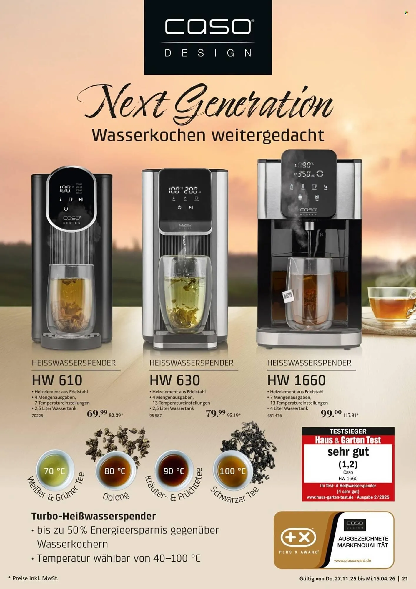 Selgros Prospekt von 27. November bis 15. April 2026 - Prospekt seite 21