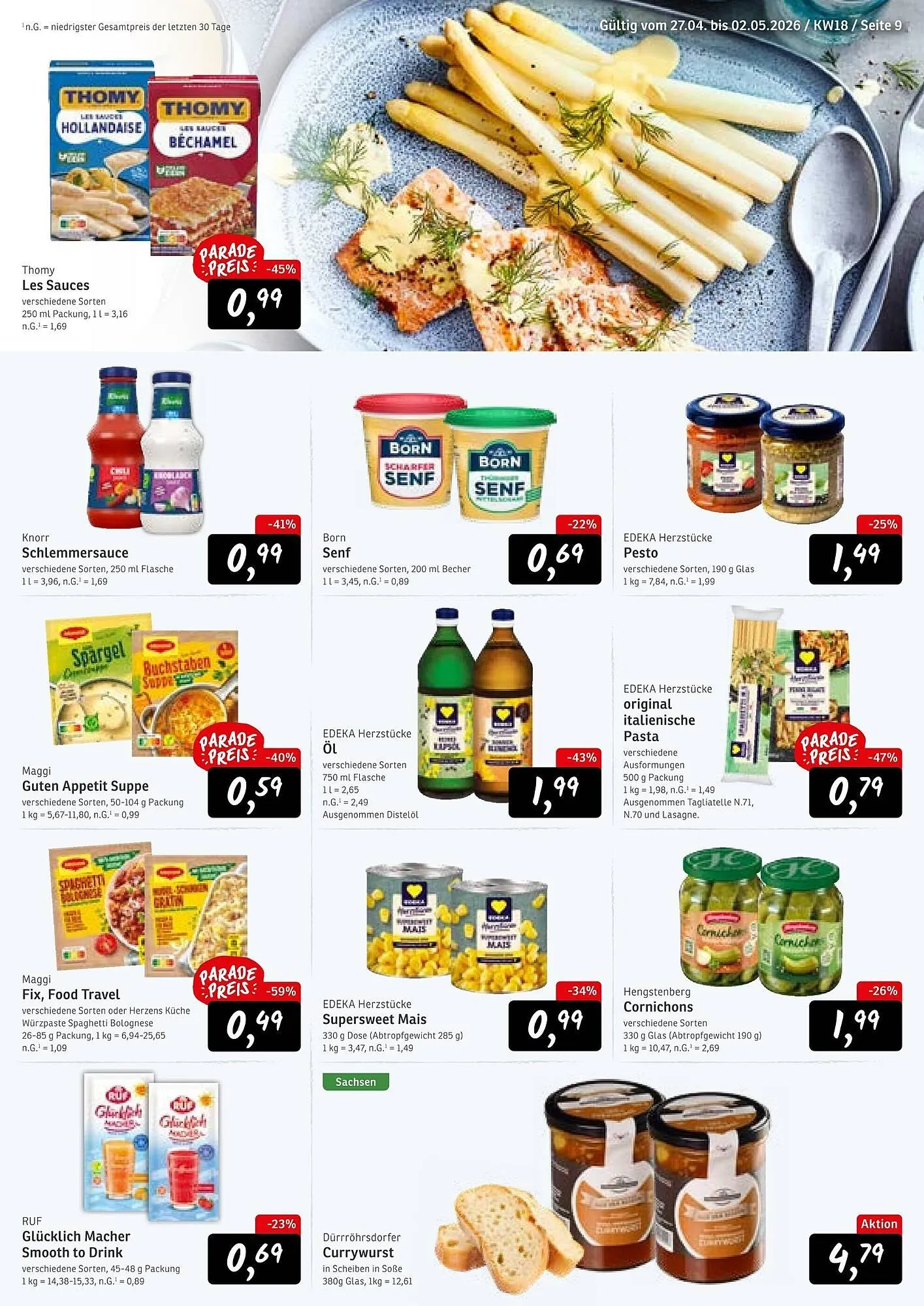 KONSUM Prospekt von 27. April bis 2. Mai 2026 - Prospekt seite 9