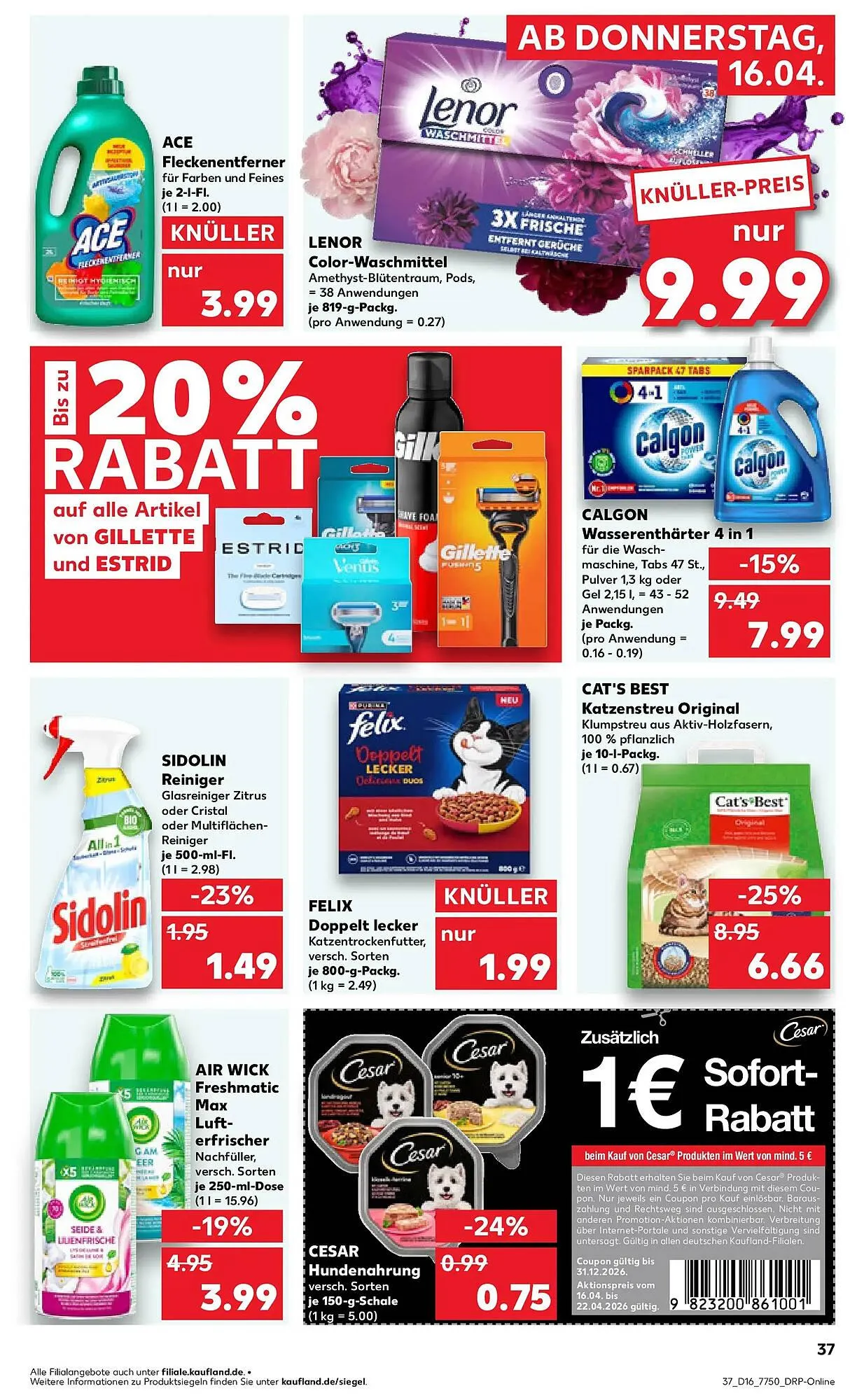 Kaufland Prospekt von 12. April bis 15. April 2026 - Prospekt seite 49