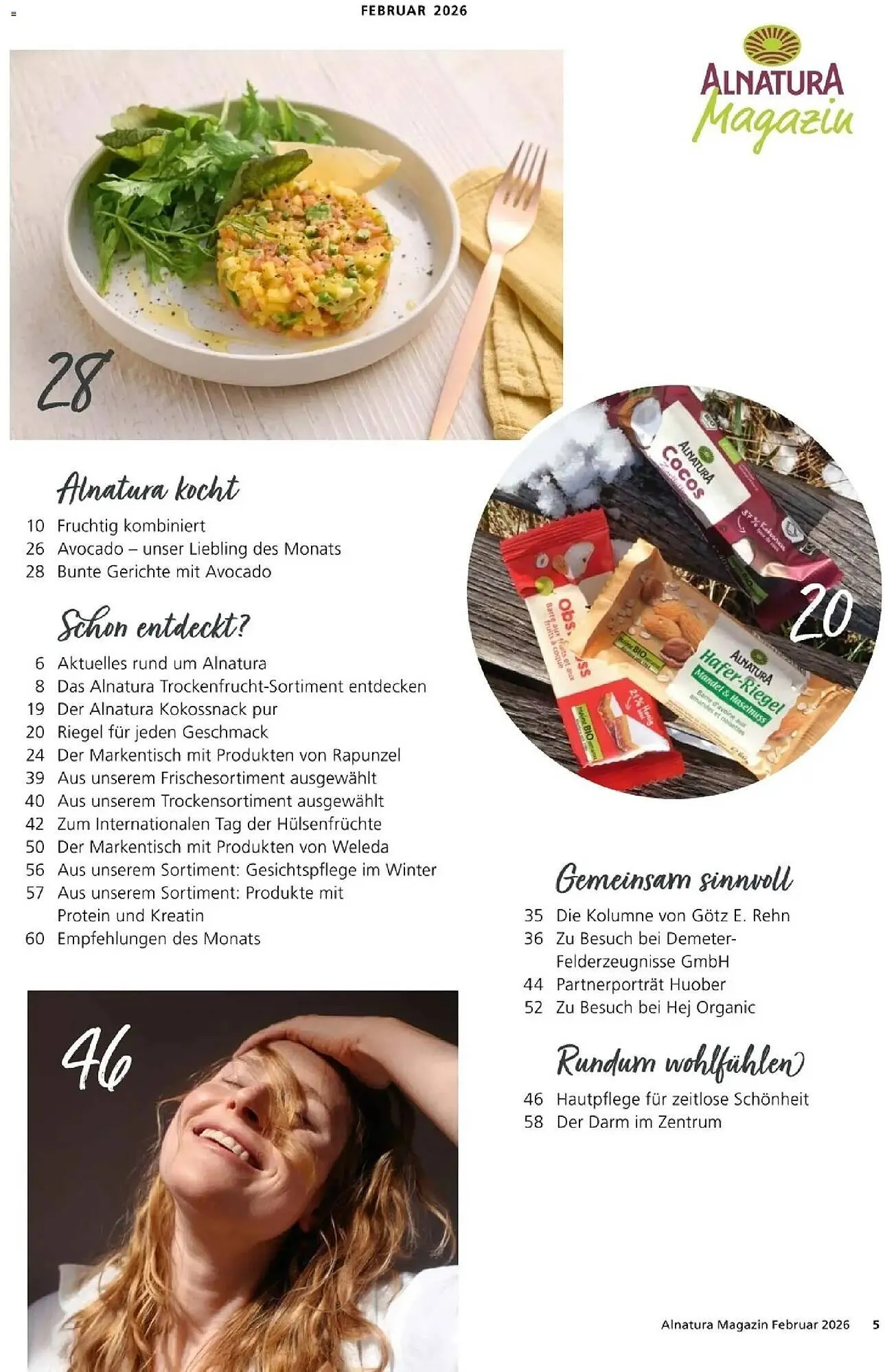 Alnatura Prospekt von 1. Februar bis 28. Februar 2026 - Prospekt seite 5