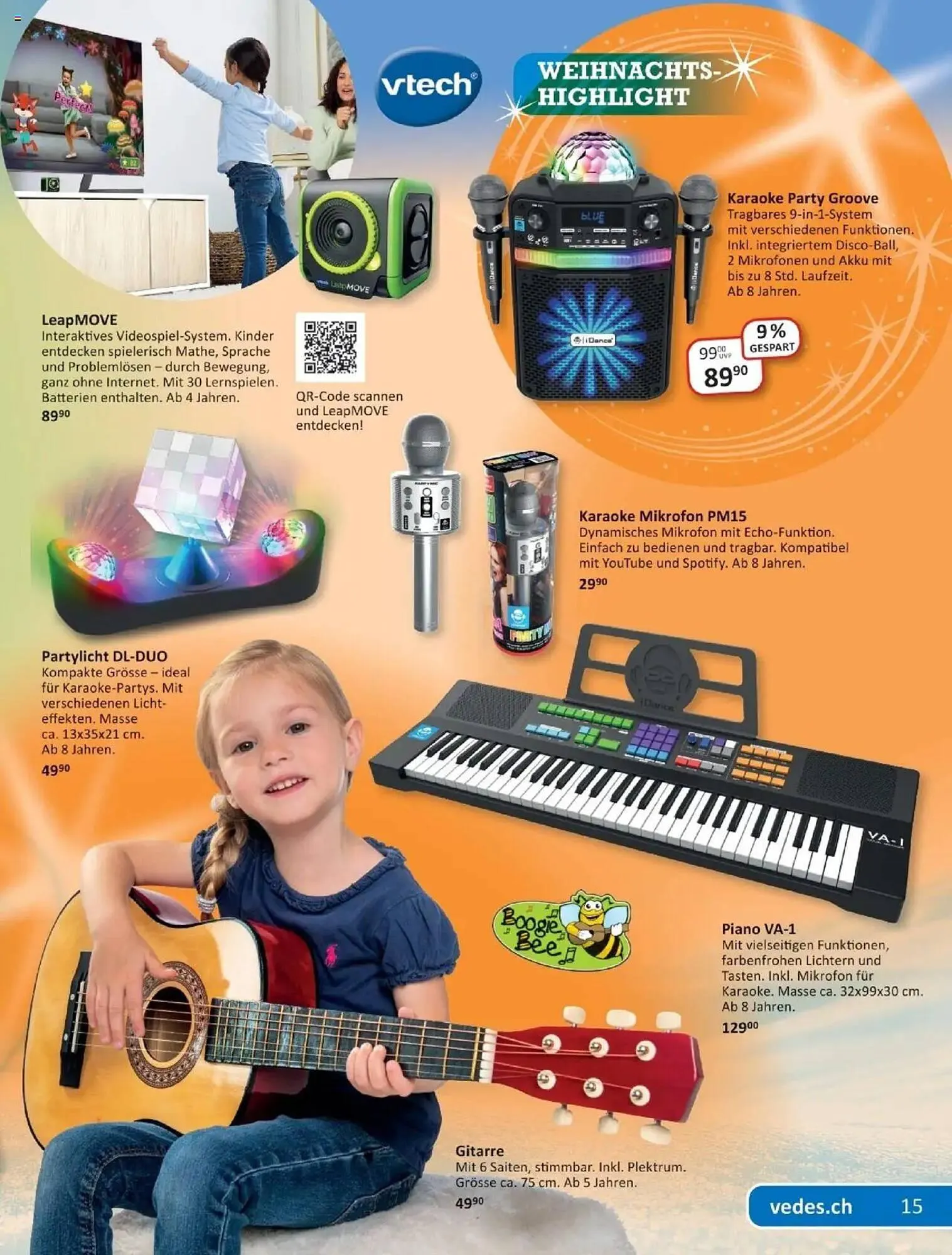 Vedes Prospekt von 22. September bis 24. Dezember 2025 - Prospekt seite 15