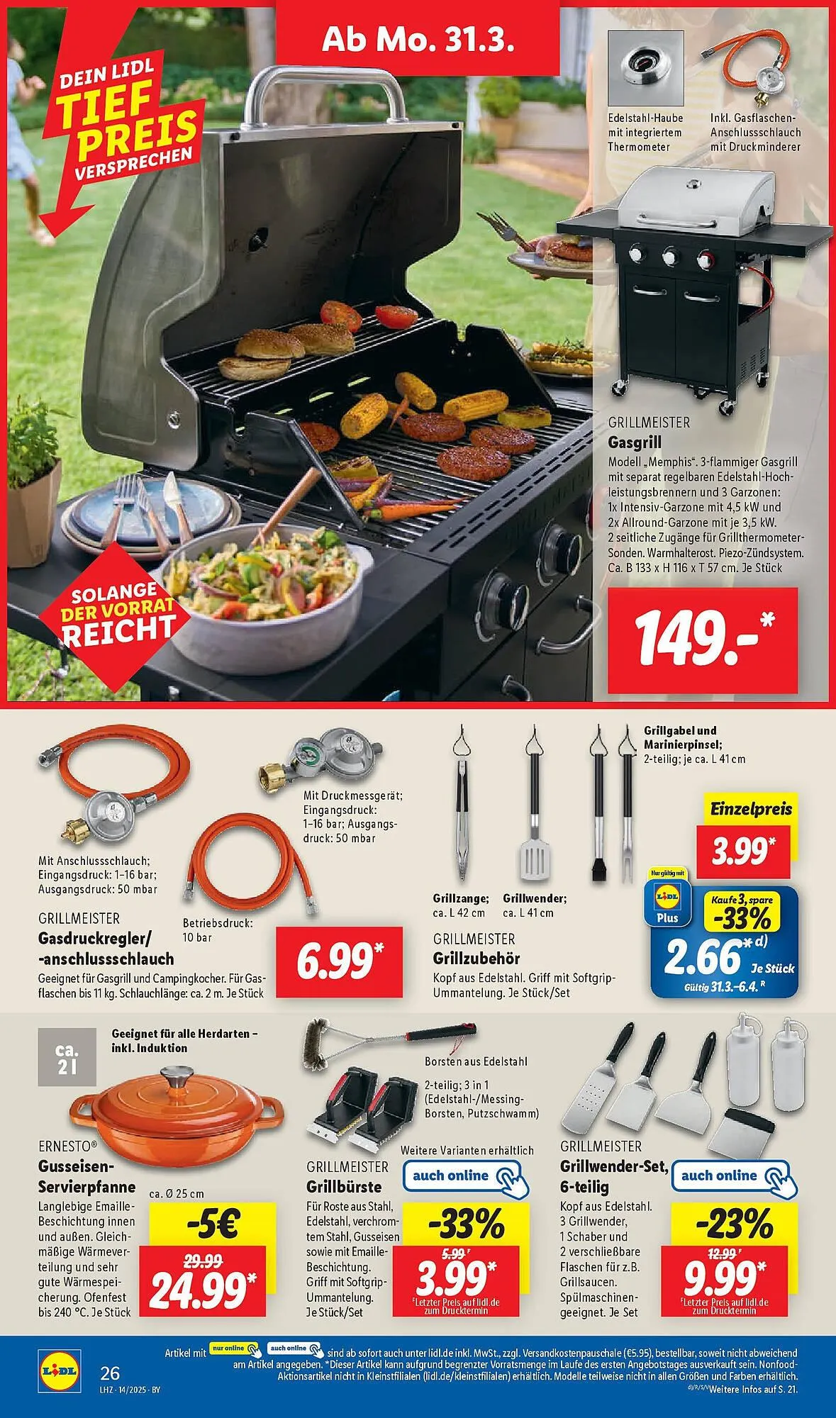 Lidl Prospekt von 31. März bis 5. April 2025 - Prospekt seite 32