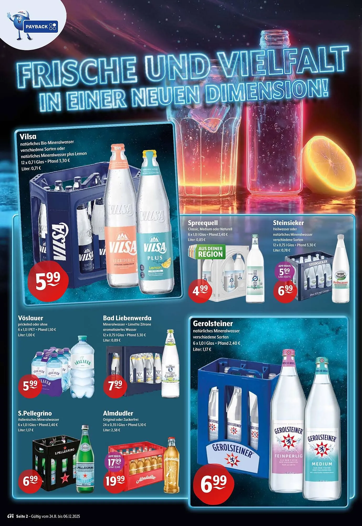 Getränke Hoffmann Prospekt von 24. November bis 29. November 2025 - Prospekt seite 2