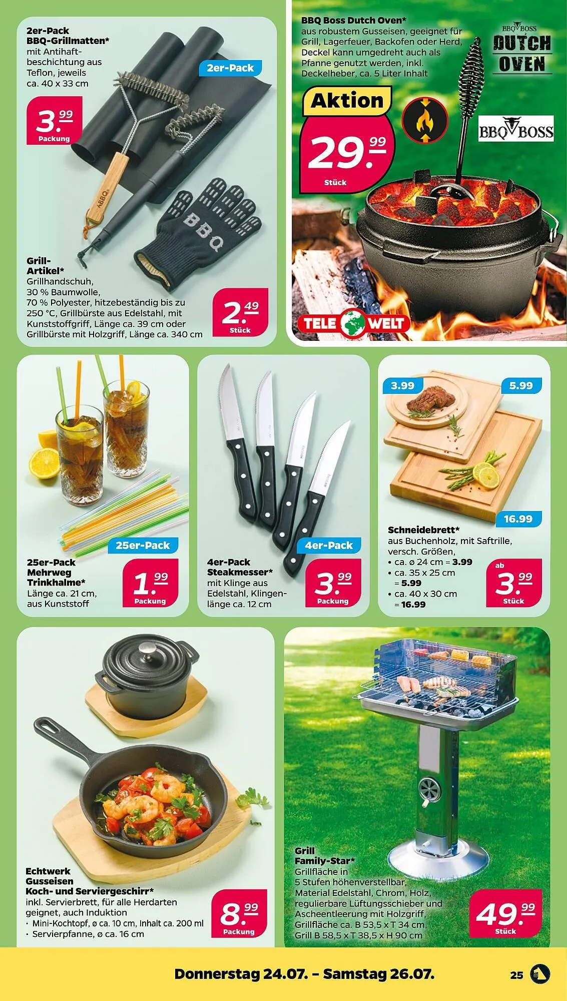 NETTO Prospekt von 21. Juli bis 26. Juli 2025 - Prospekt seite 25