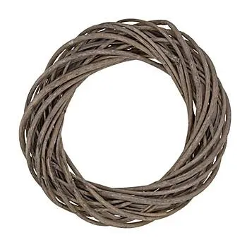 Weidenkranz, grau, 50 cm Ø
