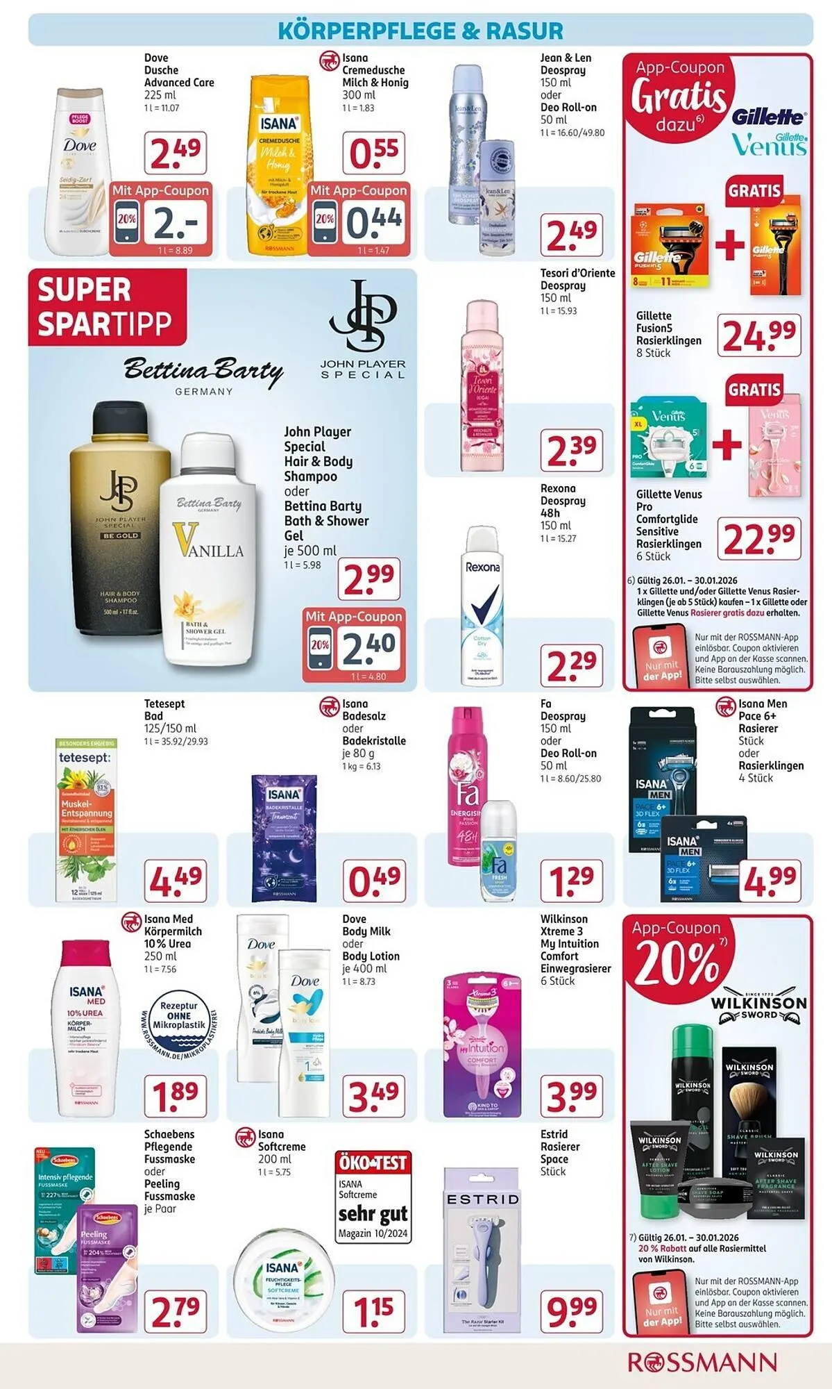 Rossmann Prospekt von 26. Januar bis 30. Januar 2026 - Prospekt seite 7